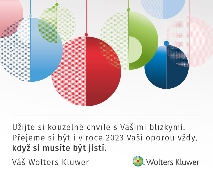 Novoroční přání Wolters Kluwer ČR