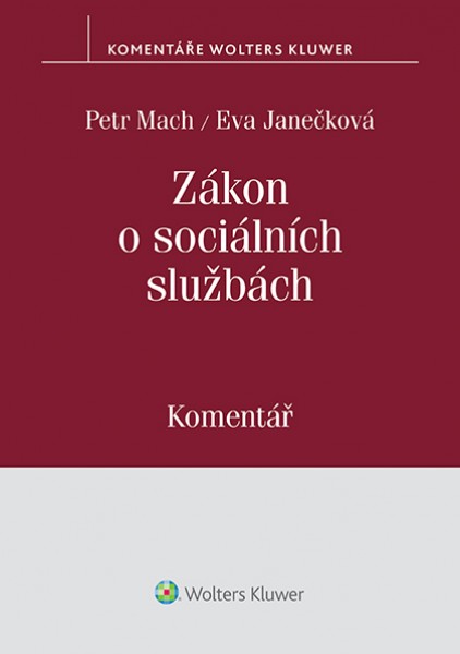 Obálka kniha Zákon o sociálních službách: komentář.